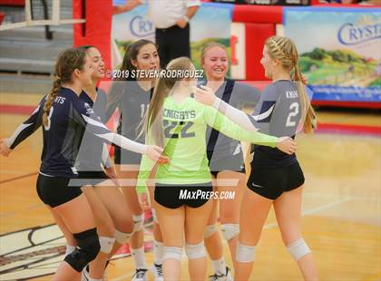 Thumbnail 2 in Forest Lake Christian vs. Stone Ridge Christian (CIF SJS D6 Final) photogallery.