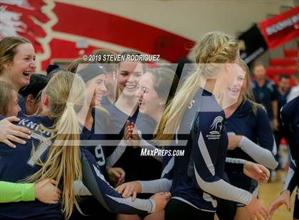 Thumbnail 2 in Forest Lake Christian vs. Stone Ridge Christian (CIF SJS D6 Final) photogallery.