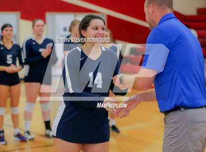 Thumbnail 3 in Forest Lake Christian vs. Stone Ridge Christian (CIF SJS D6 Final) photogallery.