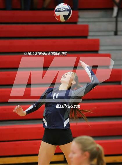 Thumbnail 3 in Forest Lake Christian vs. Stone Ridge Christian (CIF SJS D6 Final) photogallery.