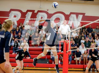 Thumbnail 3 in Forest Lake Christian vs. Stone Ridge Christian (CIF SJS D6 Final) photogallery.