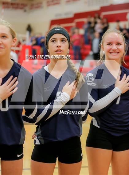 Thumbnail 1 in Forest Lake Christian vs. Stone Ridge Christian (CIF SJS D6 Final) photogallery.