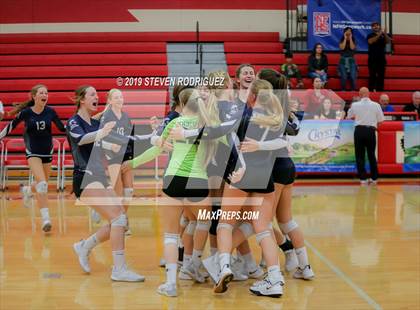 Thumbnail 2 in Forest Lake Christian vs. Stone Ridge Christian (CIF SJS D6 Final) photogallery.