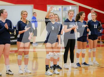 Thumbnail 1 in Forest Lake Christian vs. Stone Ridge Christian (CIF SJS D6 Final) photogallery.