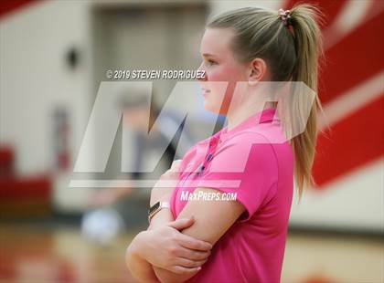 Thumbnail 3 in Forest Lake Christian vs. Stone Ridge Christian (CIF SJS D6 Final) photogallery.
