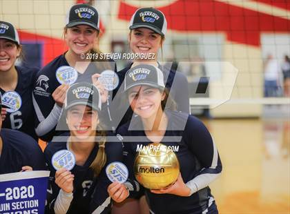 Thumbnail 1 in Forest Lake Christian vs. Stone Ridge Christian (CIF SJS D6 Final) photogallery.