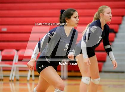 Thumbnail 3 in Forest Lake Christian vs. Stone Ridge Christian (CIF SJS D6 Final) photogallery.