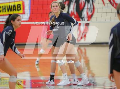Thumbnail 2 in Forest Lake Christian vs. Stone Ridge Christian (CIF SJS D6 Final) photogallery.