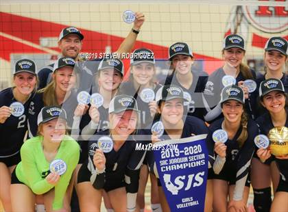 Thumbnail 3 in Forest Lake Christian vs. Stone Ridge Christian (CIF SJS D6 Final) photogallery.