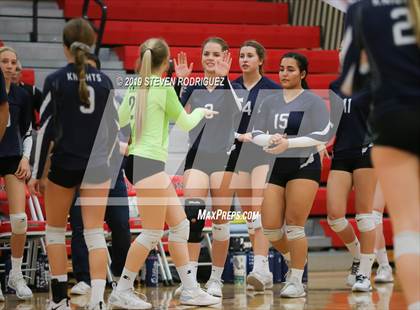 Thumbnail 3 in Forest Lake Christian vs. Stone Ridge Christian (CIF SJS D6 Final) photogallery.