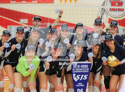 Thumbnail 2 in Forest Lake Christian vs. Stone Ridge Christian (CIF SJS D6 Final) photogallery.