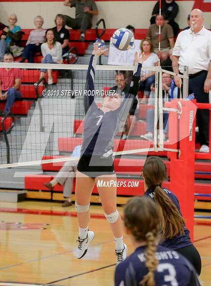 Thumbnail 3 in Forest Lake Christian vs. Stone Ridge Christian (CIF SJS D6 Final) photogallery.