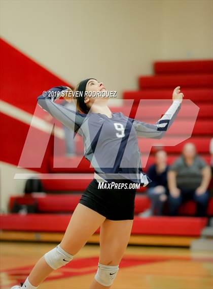 Thumbnail 3 in Forest Lake Christian vs. Stone Ridge Christian (CIF SJS D6 Final) photogallery.