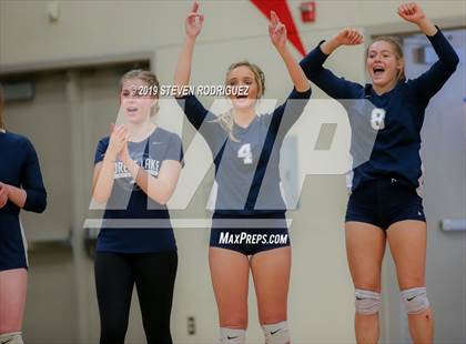 Thumbnail 3 in Forest Lake Christian vs. Stone Ridge Christian (CIF SJS D6 Final) photogallery.