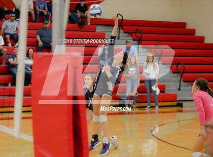 Thumbnail 3 in Forest Lake Christian vs. Stone Ridge Christian (CIF SJS D6 Final) photogallery.