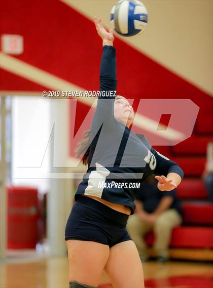 Thumbnail 3 in Forest Lake Christian vs. Stone Ridge Christian (CIF SJS D6 Final) photogallery.