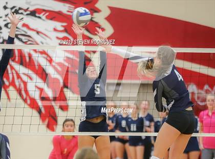Thumbnail 3 in Forest Lake Christian vs. Stone Ridge Christian (CIF SJS D6 Final) photogallery.