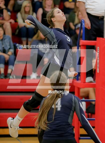 Thumbnail 2 in Forest Lake Christian vs. Stone Ridge Christian (CIF SJS D6 Final) photogallery.