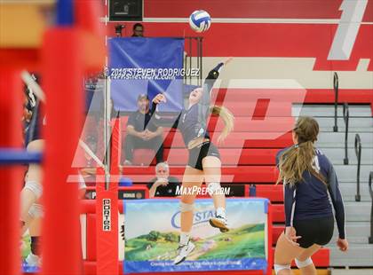 Thumbnail 1 in Forest Lake Christian vs. Stone Ridge Christian (CIF SJS D6 Final) photogallery.