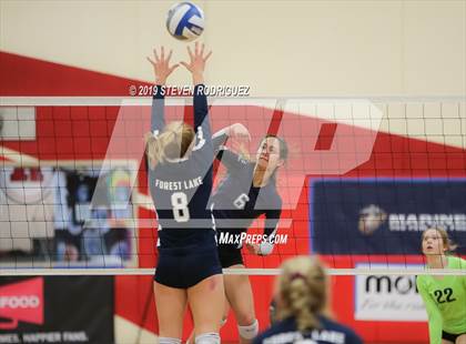 Thumbnail 2 in Forest Lake Christian vs. Stone Ridge Christian (CIF SJS D6 Final) photogallery.