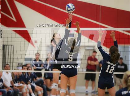 Thumbnail 2 in Forest Lake Christian vs. Stone Ridge Christian (CIF SJS D6 Final) photogallery.