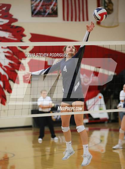 Thumbnail 3 in Forest Lake Christian vs. Stone Ridge Christian (CIF SJS D6 Final) photogallery.