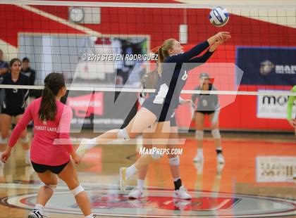 Thumbnail 1 in Forest Lake Christian vs. Stone Ridge Christian (CIF SJS D6 Final) photogallery.