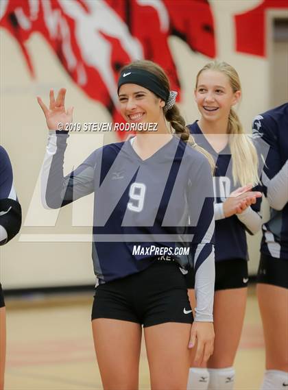 Thumbnail 2 in Forest Lake Christian vs. Stone Ridge Christian (CIF SJS D6 Final) photogallery.