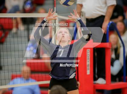 Thumbnail 3 in Forest Lake Christian vs. Stone Ridge Christian (CIF SJS D6 Final) photogallery.