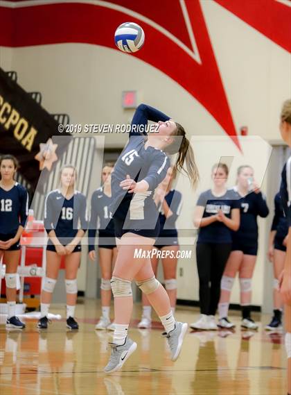 Thumbnail 1 in Forest Lake Christian vs. Stone Ridge Christian (CIF SJS D6 Final) photogallery.