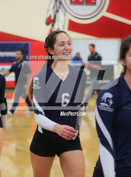 Thumbnail 1 in Forest Lake Christian vs. Stone Ridge Christian (CIF SJS D6 Final) photogallery.