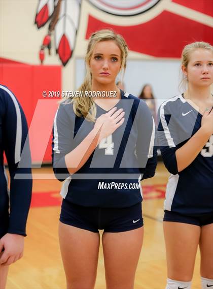 Thumbnail 3 in Forest Lake Christian vs. Stone Ridge Christian (CIF SJS D6 Final) photogallery.
