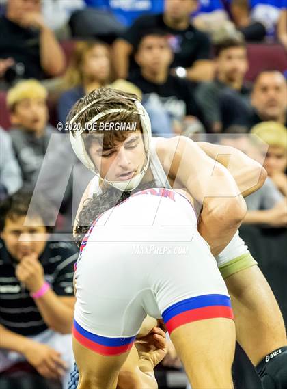 Thumbnail 3 in CIF Wrestling Semifinals photogallery.
