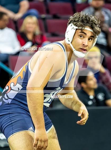 Thumbnail 2 in CIF Wrestling Semifinals photogallery.