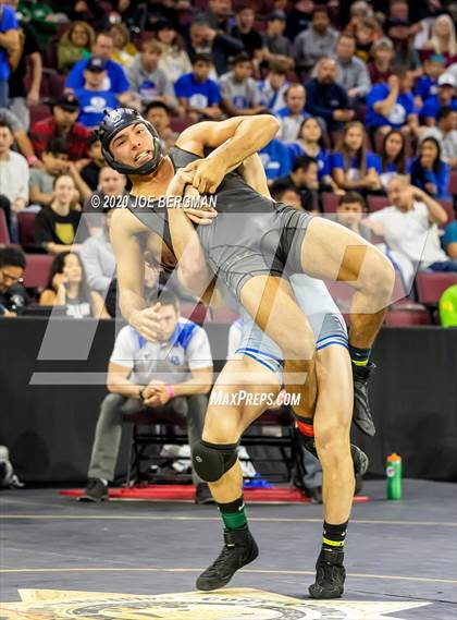 Thumbnail 3 in CIF Wrestling Semifinals photogallery.