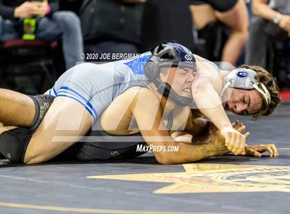 Thumbnail 2 in CIF Wrestling Semifinals photogallery.