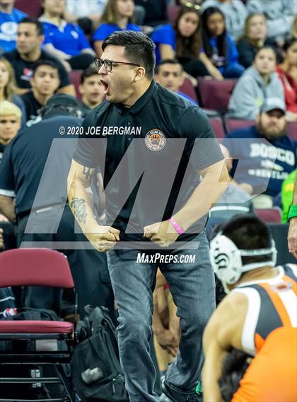 Thumbnail 2 in CIF Wrestling Semifinals photogallery.
