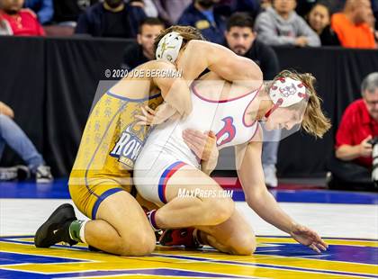 Thumbnail 3 in CIF Wrestling Semifinals photogallery.