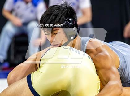 Thumbnail 1 in CIF Wrestling Semifinals photogallery.