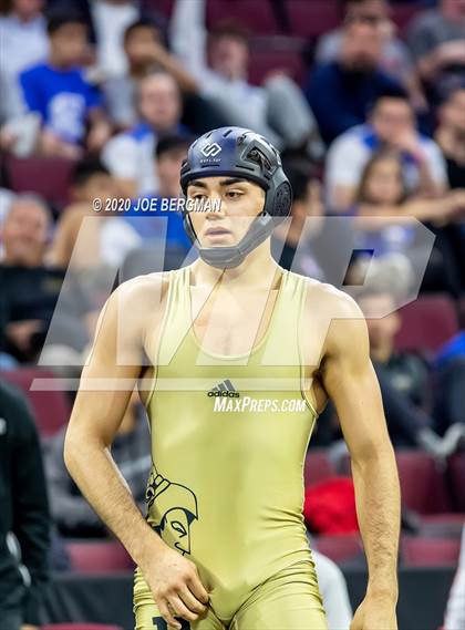 Thumbnail 1 in CIF Wrestling Semifinals photogallery.