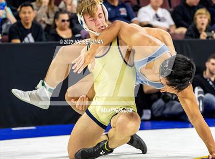 Thumbnail 3 in CIF Wrestling Semifinals photogallery.