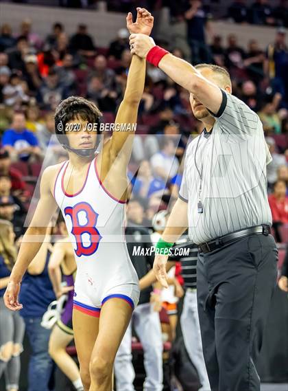 Thumbnail 1 in CIF Wrestling Semifinals photogallery.