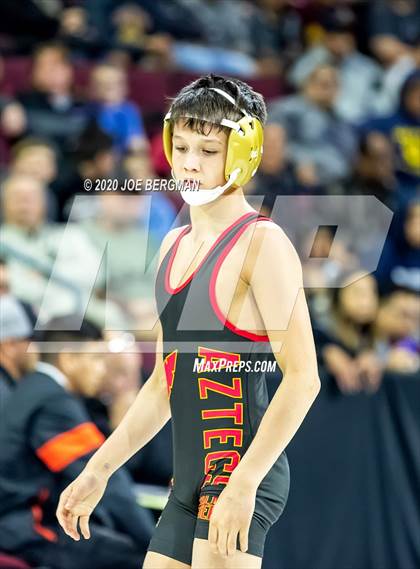 Thumbnail 3 in CIF Wrestling Semifinals photogallery.