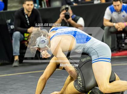 Thumbnail 2 in CIF Wrestling Semifinals photogallery.