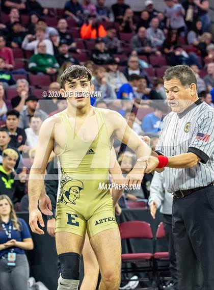 Thumbnail 2 in CIF Wrestling Semifinals photogallery.
