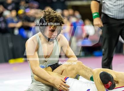 Thumbnail 2 in CIF Wrestling Semifinals photogallery.