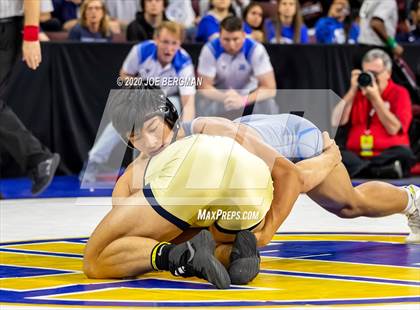 Thumbnail 3 in CIF Wrestling Semifinals photogallery.