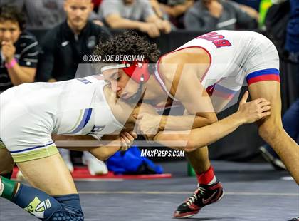 Thumbnail 1 in CIF Wrestling Semifinals photogallery.