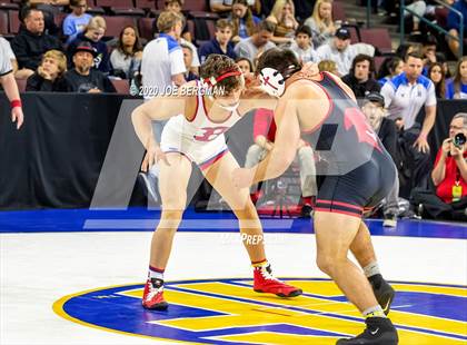 Thumbnail 1 in CIF Wrestling Semifinals photogallery.