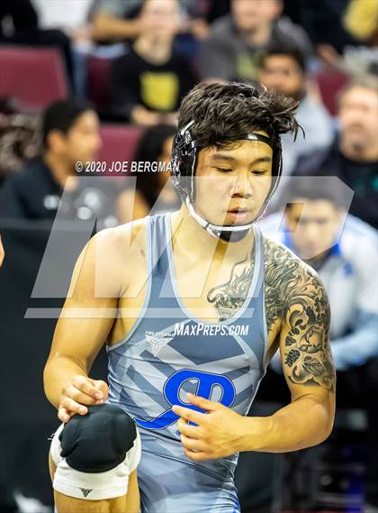 Thumbnail 3 in CIF Wrestling Semifinals photogallery.